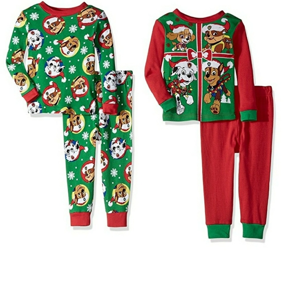 Paw patrol holiday pjs